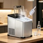 Alpicool 1.5L Ice Maker Machine 10KG Per Day Electric Ice Cube Maker Countertop