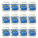 KTC Coconut Oil- 500ml X Pack of 12 -Cooking,Hair,Skin Care,Multipurpose 