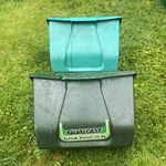 Qualcast Suffolk Punch 35 DL Grass Catcher Collector Box Plastic Green