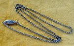 Beautiful vintage Art Deco silver chain necklace