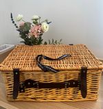Forman & Field  Wicker Basket Hamper Basket John Lewis Medium Gift Display