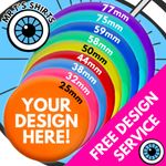 Custom Badges Personalised Wedding Stag Hen Bespoke Birthday Badge 25mm 38mm 59