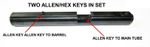 CROSMAN ALLEN /HEX  KEY SET FOR REPLACING  BARREL OR BREECH