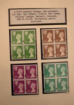 Selection Of QE2 Regional Stamps UMMint Scotland/Wales/Ch Islands/N Ireland