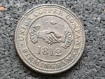 Birmingham Union Copper Co Penny Token 1812 Very High Grade 