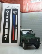 Dash Binnacle Heater & Fan Control Labels MTC6007 MTC6006 Land Rover Defender