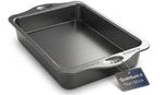 Rholet Brownie Baking Tin- Roasting Tray - Non Stick - 5cm Deep - Cutting Guide