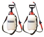 Garden Sprayer 2 x 5L Pressure Plant Spray Bottle Spear And Jackson