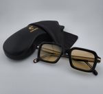 Carrera Sunglasses 358/S 71C/UK Black Frame Yellow Photochromic Lenses