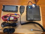 Icom ID-5100E VHF UHF Dual Band D-STAR Mobile Ham Radio HM-207 Mic + Cables