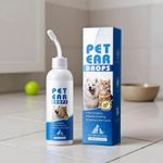 Pet Ear Drops Dogs Cats Ear Cleaner 60ml Rinse Wash Cleanser UK#1
