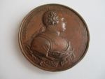 Bronze Medal Commemorating the Battle of Culloden 1746.  By R Yeo.
