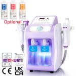 6 in1 Hydra Spa Water Facial Cleaner Aqua Peel Hydro Dermabrasion Beauty Machine