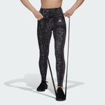 adidas Womens Leggings Grey Small Hyperglam High Rise Full Length H44776