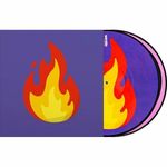 Serato Reversible Emoji Picture Disc #2 Flame/Record 12" Control Vinyl Record...