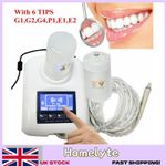 Dental Ultrasonic Piezo Scaler Portable +2*Bottles 6*Tips for EMS WOODPECKER UK