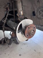 Mini Cooper S R56 R55 Brake Cooling Duct Plates - Disc Side with Pipe ONLY