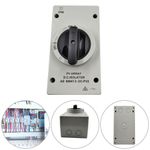 32A 2 POLE/4 POLE 1000V DC IP66 SOLAR/PV TRUE DC ENCLOSED ROTARY ISOLATOR SWITCH