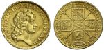 George I 1724 Guinea, 5th bust, rare date