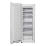 CoolMed 155L Freestanding Tall Upright Freezer, 6 x Compartments, E Rated, White