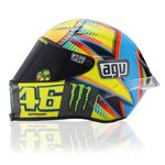 Valentino Rossi VR46 1:5 Scale Moto GP Mini Helmet Season 2014