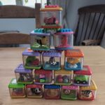 Fisher Price Peek A Boo sensory Blocks Bundle. 15 Pieces.