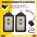 Wireless Winch Remote Control Kit 12V 24V Switch Handset for Jeep ATV SUV Truck