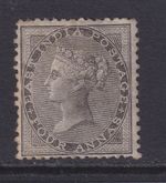 India QV 1856 4 Annas Unused no gum. SG46 Cat £1000.