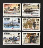 JERSEY 1995 MNH 50th ANNIVERSARY OF LIBERATION  SET - FREE UK P&P