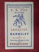 LEICESTER CITY v BARNSLEY | 1960/1961 | FA CUP R6 | 4 MAR 1961 | PIRATE