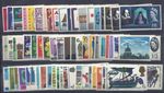 1952-1970 Full Set of Every Issue QEII Ord & Phos commemoratives UNMOUNTED MINT