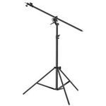 Uimoso Aluminum Photography Light Stand Adjustable Boom Arm, Max Height 12.8ft