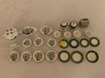 Dolls House Assorted Ceramic / China Mini  Plates Cups Saucers Bowls 23 pieces
