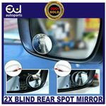 2X BLIND SPOT MIRROR REAR SIDE VIEW TOWING CAR VAN MOTORCYCLE ADJUST WIDE ANGLE