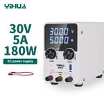 YIHUA 305D-V DC Power Supply 0-30V 0-5A Adjustable Digital Lab Bench Supply