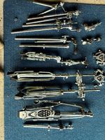 Pearl Drum Hardware Job Lot Eliminator Hi-Hat Stand Chrome Hardware + Ahead Case
