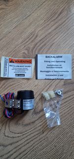 NEW BRIGADE BA-57 UNIVERSAL 12V-24V REVERSE BACK ALARM BEEPER 90dB