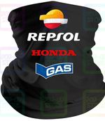 Honda Repsol Gas Snood Neck Warmer Face Mask & FREE SNOOD ALSO New Adult Unisex