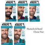 Just For Men Moustache & Beard Dye Eliminates Grey For a Thicker  Fuller Look UK