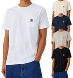 Carhartt WIP Men's Pocket T Shirt Crew Neck Short Sleeve Summer Tee Top S-2XL