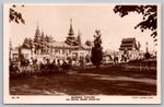 Vintage Real Photo Postcard Burmese Pavilion British Empire Exhibition 1924 RPPC