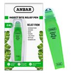 Anbar Bug Bite Relief Pen for Mosquitos, Wasps, Nettles, and Insects, 15 mL, Fa…
