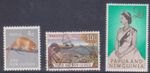 (F321-153) 1963 PNG part set of 3stamps definitive 6d to 1Pound (FB)  (DL64)