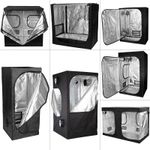 Senua Hydroponics Grow Tent Kit Indoor Portable Bud Dark Room 600d Mylar