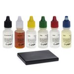ToolTreaux Complete Gold Silver Platinum Jewelry Testing Kit with Stone 7pc