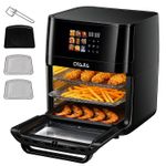 15L Air Fryer 2000W 9 Modes Digital Kitchen Oven Oil Free Low Fat Cooker Large