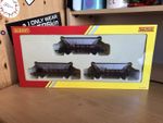 Hornby R6606 ,OO Gauge 3-Pack EWS MGR Hopper Wagons, BARELY USED MINT !