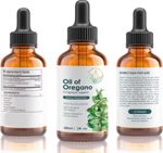 60ML PURE WILD OREGANO OIL 92% CARVACROL UNDILUTED 100% NATURAL SUPER-STRENGTH