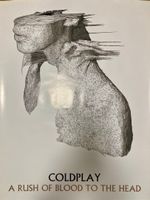 COLDPLAY / A Rush of Blood to the Head 2002 Original Official Poster 25x35in