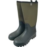 Town & Country Green Rubber Wellies UNISEX Waterproof Garden Boots - Size 9
